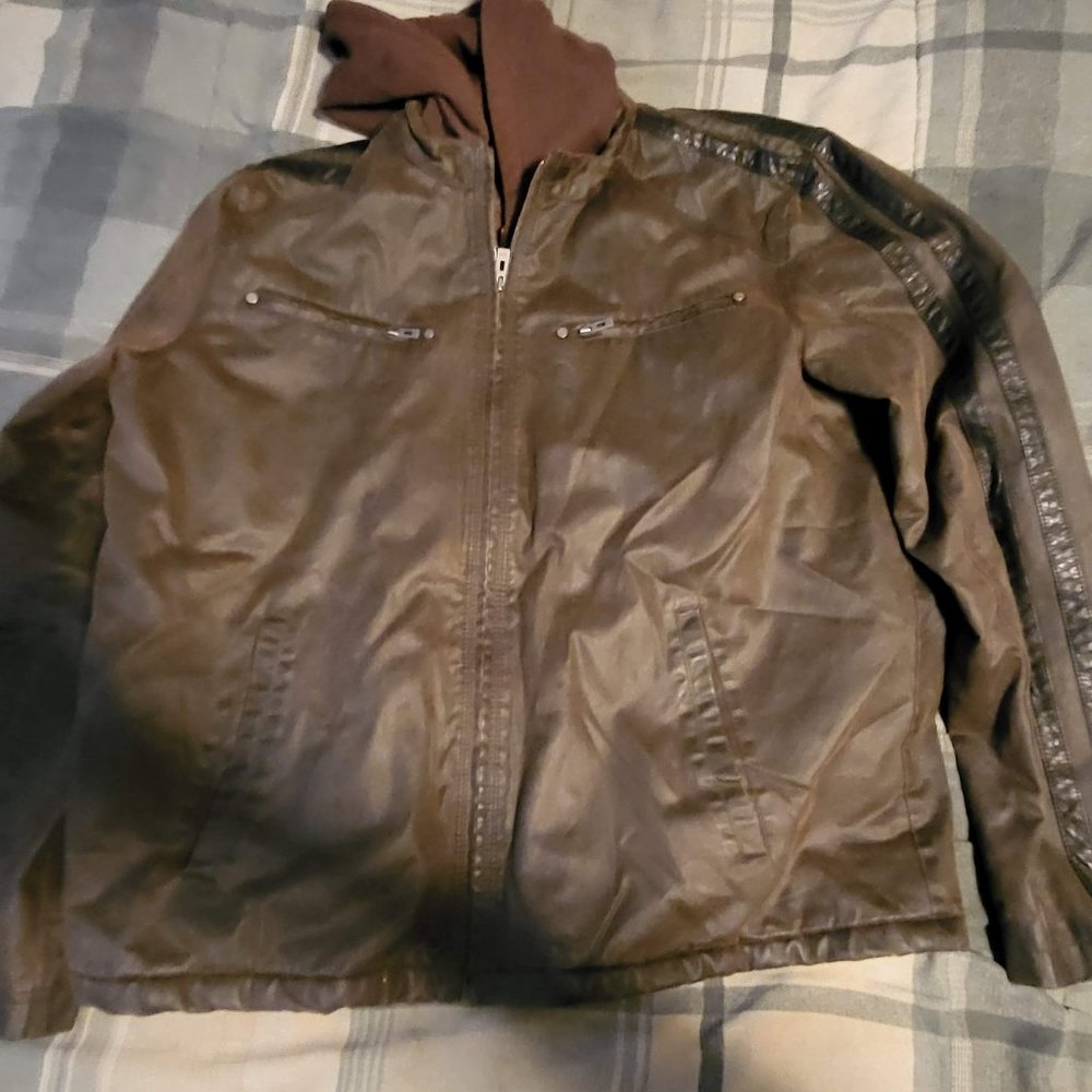 Guess Bomber Jacket with removable hood XXL